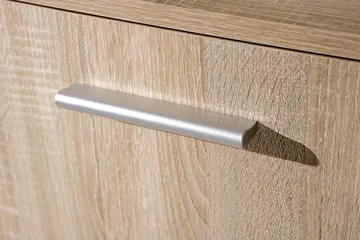 Aragon Skåp 77 cm Hög - Vit/Ljus Ek - Förvaring - Skåp - Förvaringsskåp