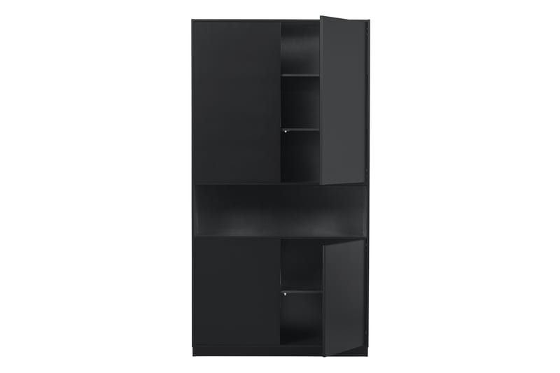 Arteksio Highboard 110 cm - Svart - Förvaringsskåp