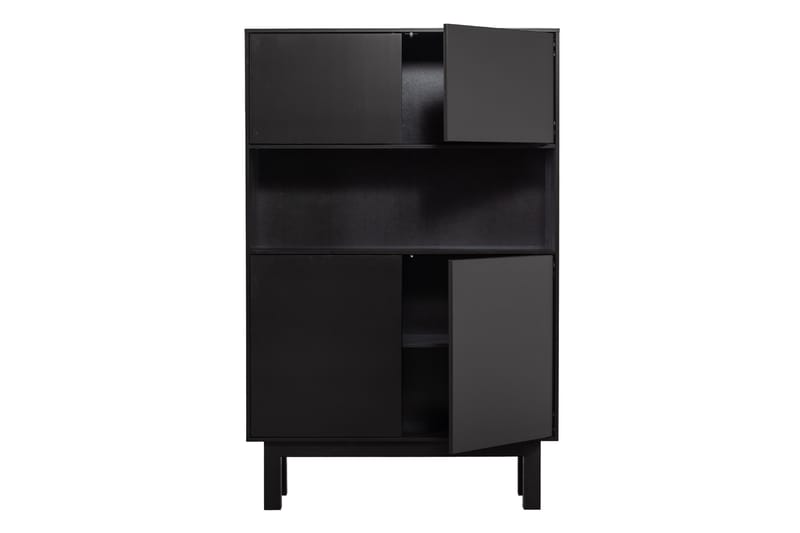 Arteksio Highboard 40x100 cm - Svart - Förvaringsskåp