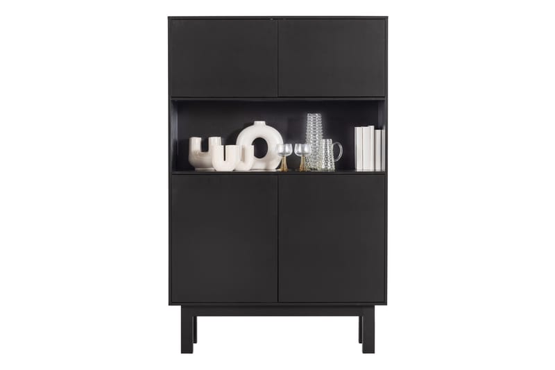 Arteksio Highboard 40x100 cm - Svart - Förvaring - Skåp - Förvaringsskåp