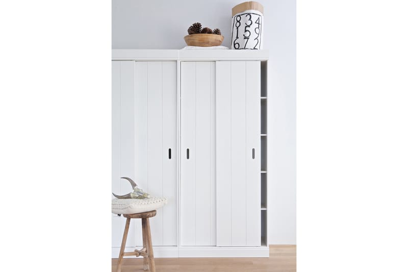 Aspasia Förvaringsskåp 195 cm - Vit Tall - Förvaring - Skåp - Förvaringsskåp