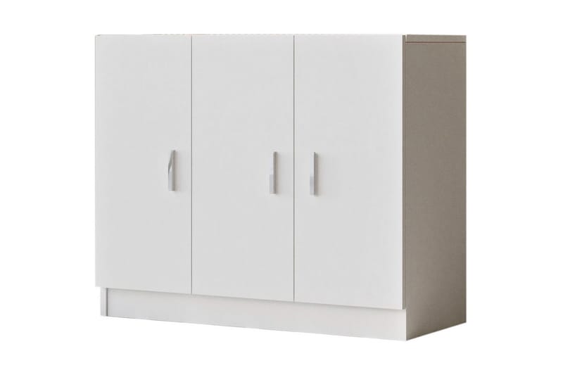 Barrock Highboard 38x89 cm - Vit - Förvaring - Skåp - Förvaringsskåp