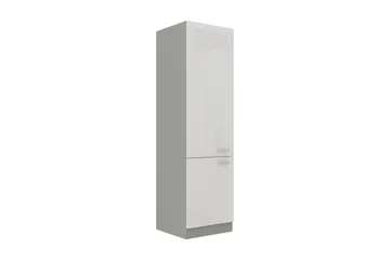 Bianco Skåp med dörrar 60x57x210 cm - Vit - Förvaring - Skåp - Förvaringsskåp