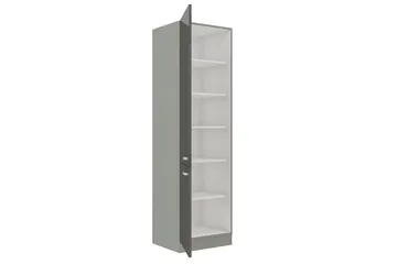 Bianco Skåp med dörrar 60x57x210 cm - Vit - Förvaring - Skåp - Förvaringsskåp
