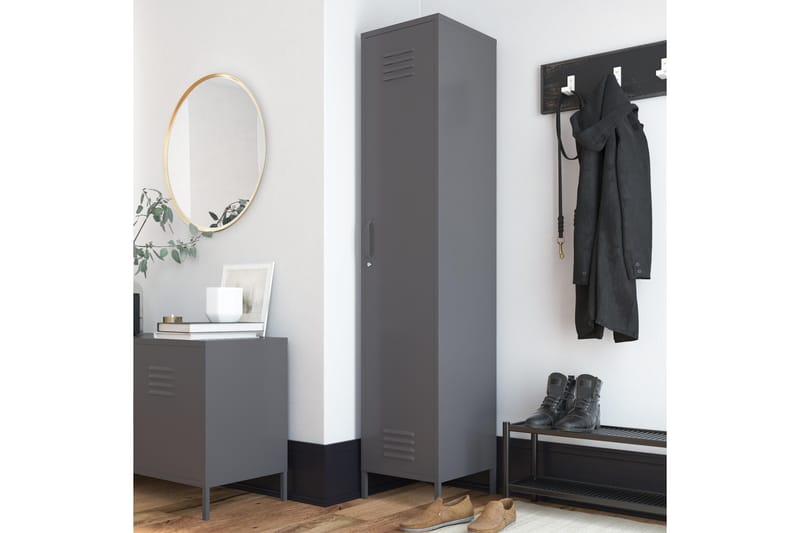 Bradford Highboard Grå - Dorel Home - Förvaring - Skåp - Förvaringsskåp