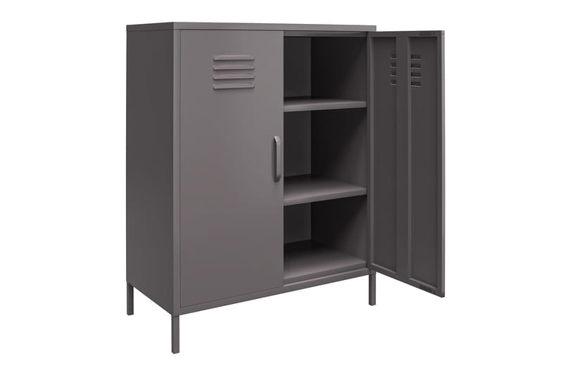 Bradford Highboard Grå - Dorel Home - Förvaring - Skåp - Förvaringsskåp