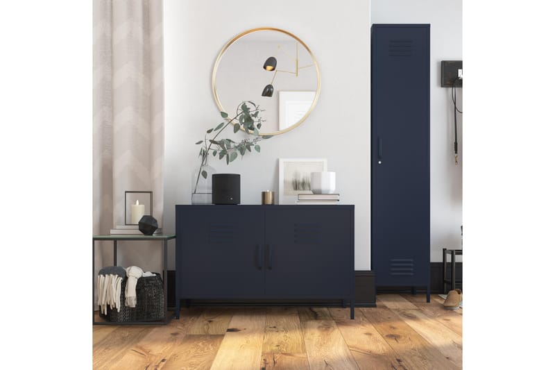 Bradford Highboard Mörkblå - Dorel Home - Förvaring - Skåp - Förvaringsskåp