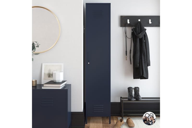 Bradford Highboard Mörkblå - Dorel Home - Förvaring - Skåp - Förvaringsskåp