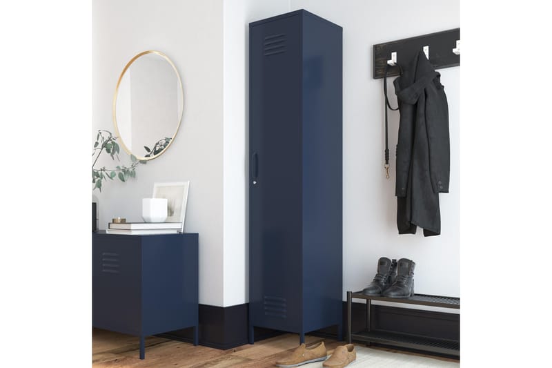 Bradford Highboard Mörkblå - Dorel Home - Förvaring - Skåp - Förvaringsskåp