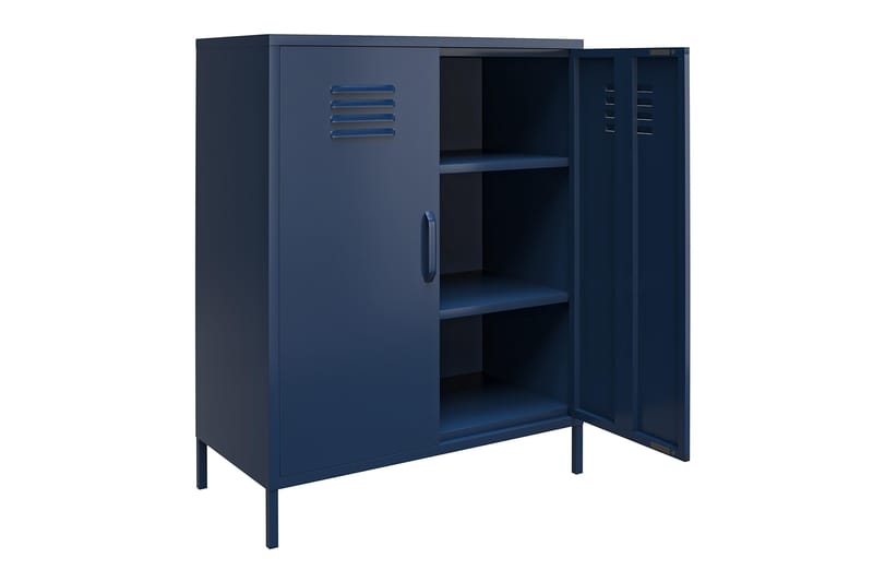 Bradford Highboard Mörkblå - Dorel Home - Förvaring - Skåp - Förvaringsskåp