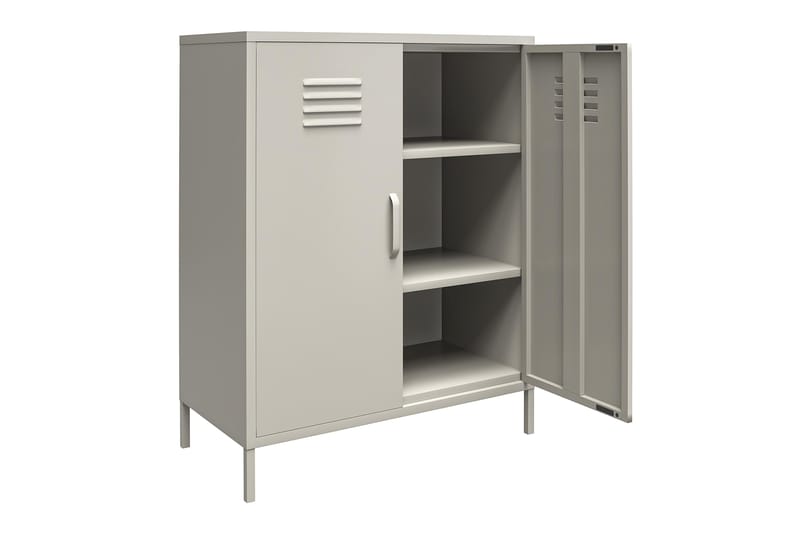 Bradford Highboard Vit - Dorel Home - Förvaring - Skåp - Förvaringsskåp