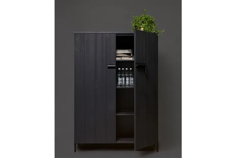 Bruut Förvaringsskåp 100 cm - Svart Tall - Förvaring - Skåp - Förvaringsskåp