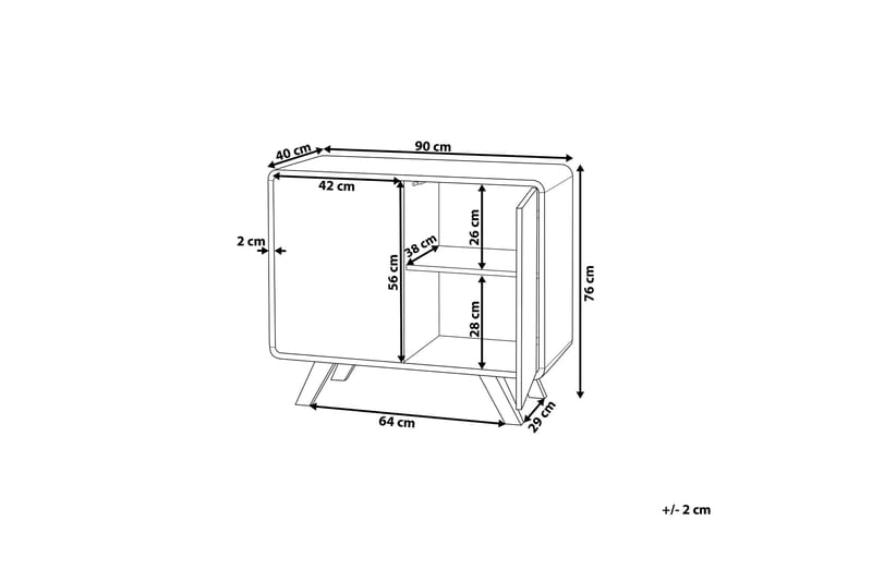Cabradilla Skåp - Vit - Förvaring - Skåp - Förvaringsskåp