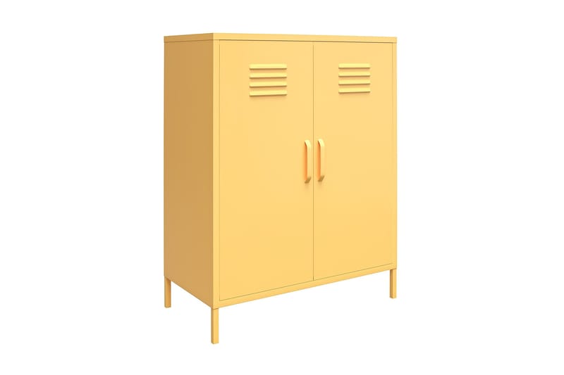 Cache Förvaringsskåp 80x40 cm Gul, Novogratz