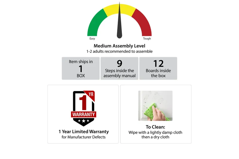 Cache Förvaringsskåp 80x40 cm Gul - Novogratz - Förvaring - Skåp - Förvaringsskåp