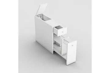 Calencie Badrumsförvaring - Vit - Hus & renovering - Kök & bad - Badrum - Badrumsmöbler & badrumsinredning - Badrumsförvaring