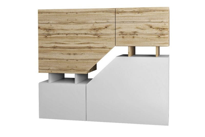 Carbost Highboard NO_BRAND White - Förvaring - Skåp - Förvaringsskåp