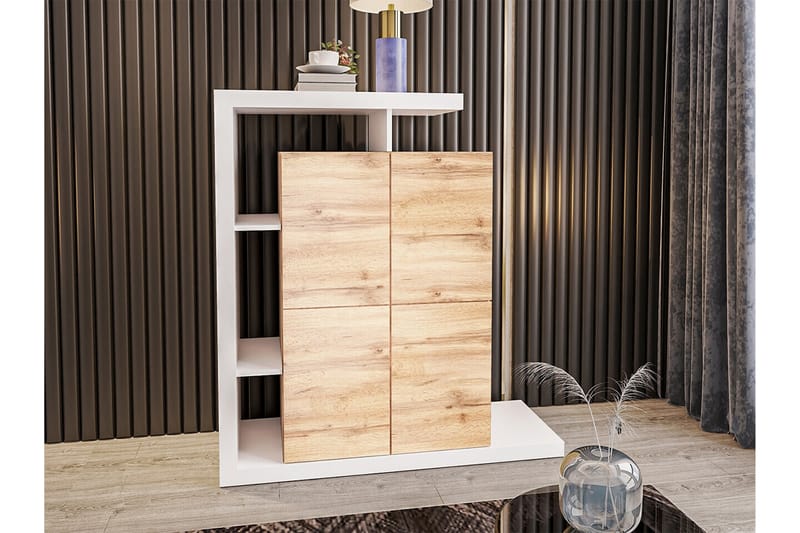 Carbost Highboard - Vit - Förvaring - Skåp - Förvaringsskåp