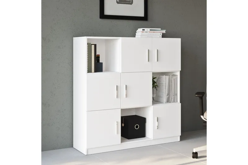 Celtigar Highboard 38x120 cm - Vit - Förvaring - Skåp - Förvaringsskåp
