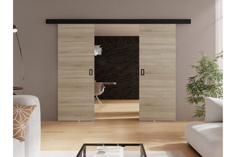 Clonmore Highboard - Brun - Förvaring - Skåp - Förvaringsskåp