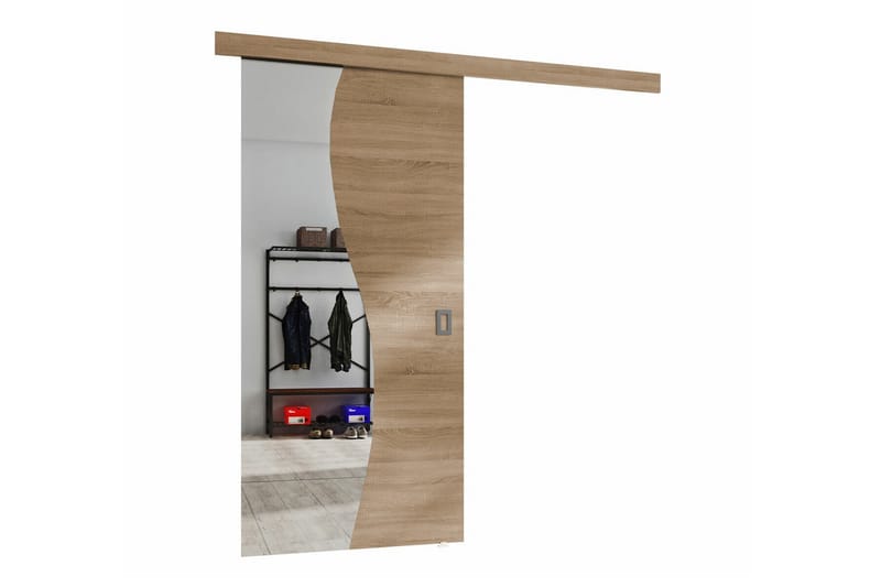 Clonmore Highboard - Brun - Förvaring - Skåp - Förvaringsskåp