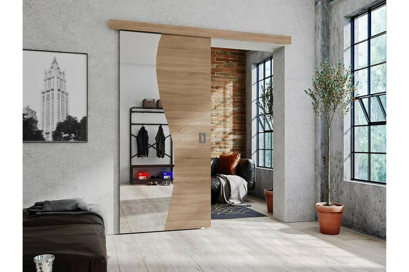 Clonmore Highboard - Brun - Förvaring - Skåp - Förvaringsskåp