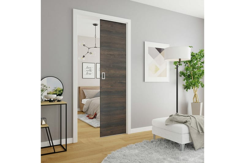 Clonmore Highboard - Mörkbrun - Förvaring - Skåp - Förvaringsskåp