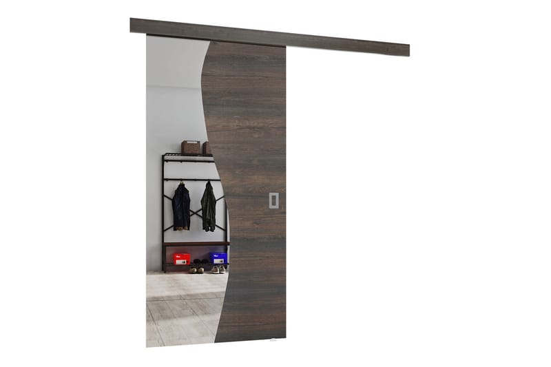Clonmore Highboard - Mörkbrun - Förvaring - Skåp - Förvaringsskåp