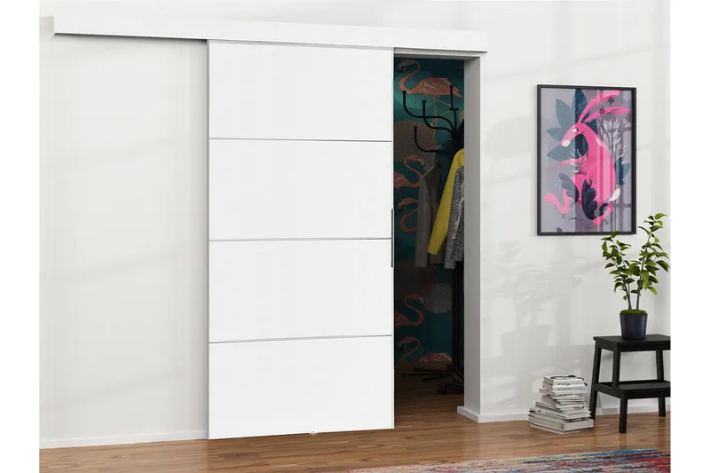 Clonmore Highboard White - Hus & renovering - Bygg - Dörrar & Portar - Skjutdörrar