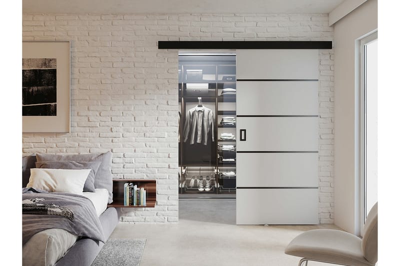 Clonmore Highboard White - Hus & renovering - Bygg - Dörrar & Portar - Skjutdörrar