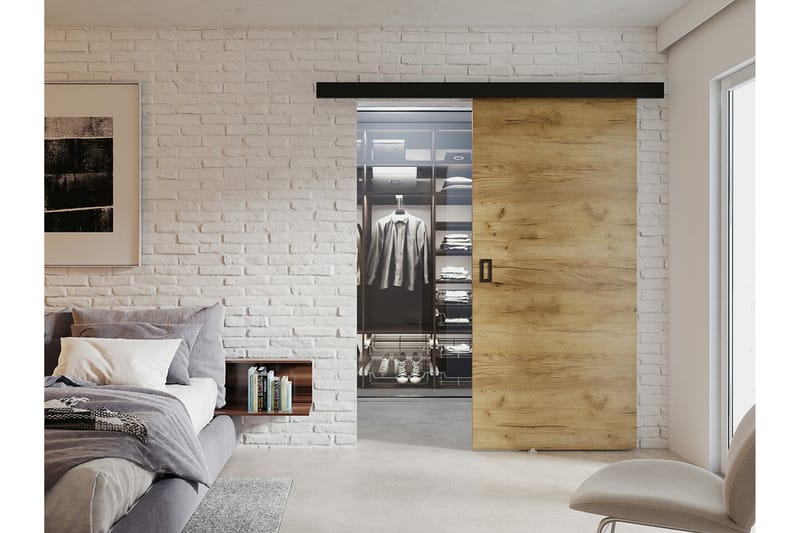Clonmore Skjutdörr - Brun - Hus & renovering - Bygg - Dörrar & Portar - Skjutdörrar