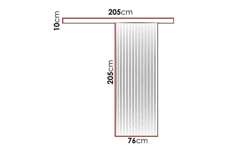 Clonmore Skjutdörr - Svart - Hus & renovering - Bygg - Dörrar & Portar - Skjutdörrar