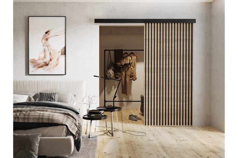 Clonmore Skjutdörr - Svart - Hus & renovering - Bygg - Dörrar & Portar - Skjutdörrar