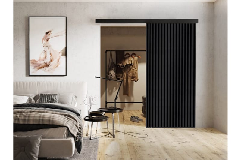 Clonmore Skjutdörr - Svart - Hus & renovering - Bygg - Dörrar & Portar - Skjutdörrar