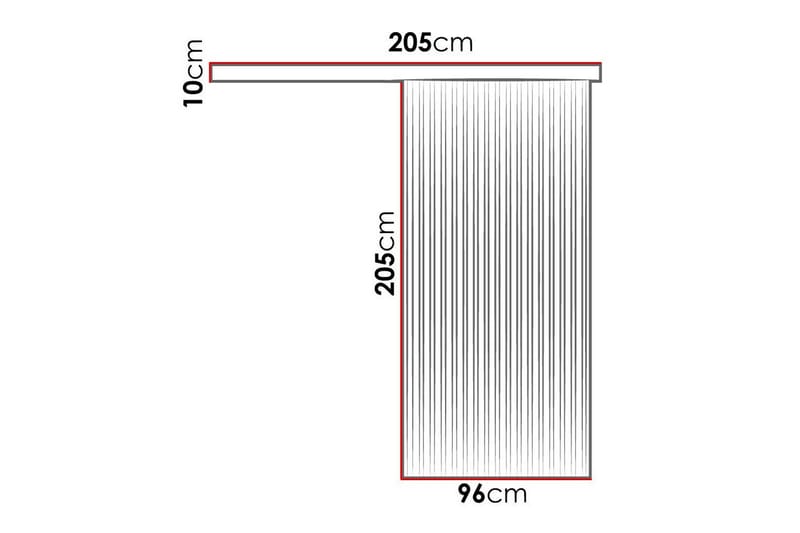 Clonmore Skjutdörr - Svart - Hus & renovering - Bygg - Dörrar & Portar - Skjutdörrar