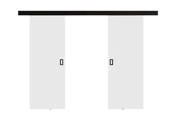 Clonmore Skjutdörr - Vit - Hus & renovering - Bygg - Dörrar & Portar - Skjutdörrar