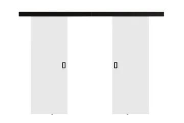 Clonmore Skjutdörr - Vit - Hus & renovering - Bygg - Dörrar & Portar - Skjutdörrar