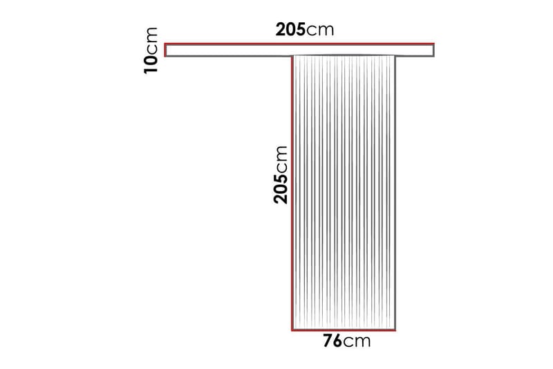 Clonmore Skjutdörr - Vit - Hus & renovering - Bygg - Dörrar & Portar - Skjutdörrar