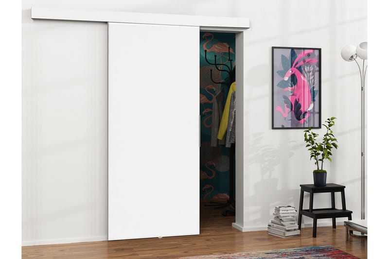 Clonmore Skjutdörr - Vit - Hus & renovering - Bygg - Dörrar & Portar - Skjutdörrar