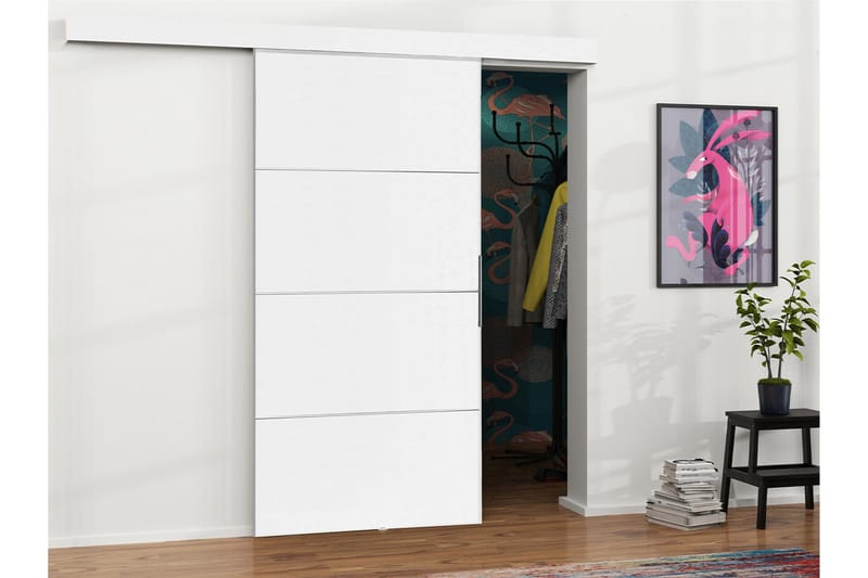 Clonmore Skjutdörr - Vit - Hus & renovering - Bygg - Dörrar & Portar - Skjutdörrar