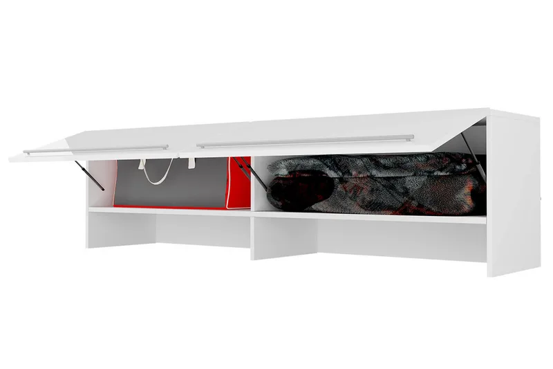 Concept Pro Förvaringsskåp 215x46x58 cm Vit 215x46x58 - Förvaring - Skåp - Förvaringsskåp