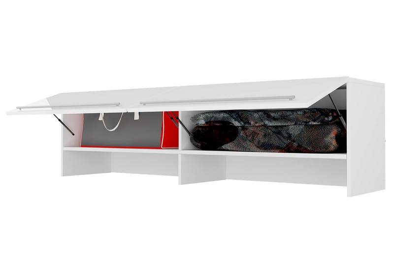 Concept Pro Förvaringsskåp 215x46x58 cm - Vit - Förvaring - Skåp - Förvaringsskåp