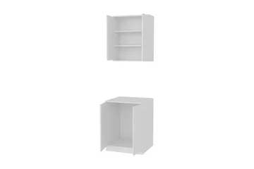 Decorotika Förvaring Tvättstuga - Vit - Hus & renovering - Kök & bad - Badrum - Badrumsmöbler & badrumsinredning - Spegelskåp badrum