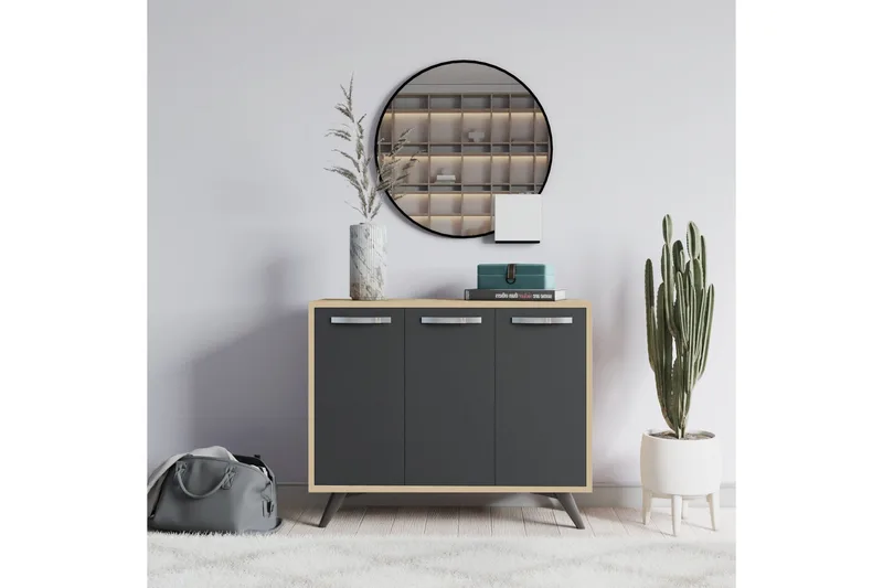 Desgrar Förvaringsskåp 100x82 cm - Brun - Förvaring - Skåp - Förvaringsskåp