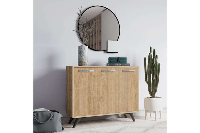 Desgrar Förvaringsskåp 100x82 cm - Brun - Förvaring - Skåp - Förvaringsskåp