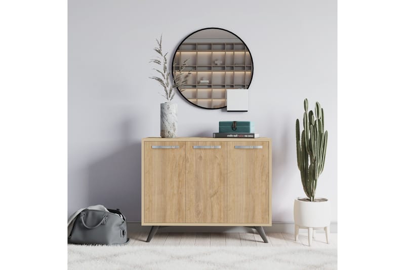 Desgrar Förvaringsskåp 100x82 cm - Brun - Förvaring - Skåp - Förvaringsskåp