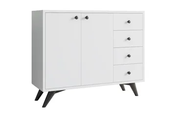 Desgrar Förvaringsskåp 100x82 cm - Vit - Förvaring - Skåp - Förvaringsskåp