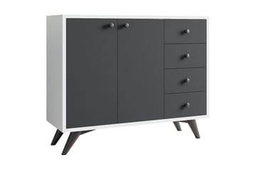Desgrar Förvaringsskåp 100x82 cm - Vit - Förvaring - Skåp - Förvaringsskåp