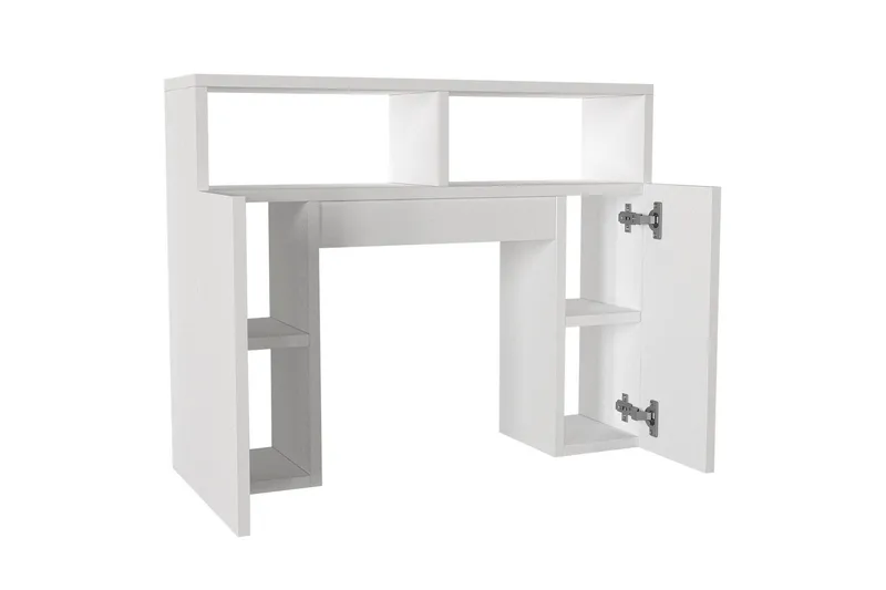 Dobles Badrumsskåp 76 cm - Vit - Hus & renovering - Kök & bad - Badrum - Badrumsmöbler & badrumsinredning - Väggskåp & högskåp