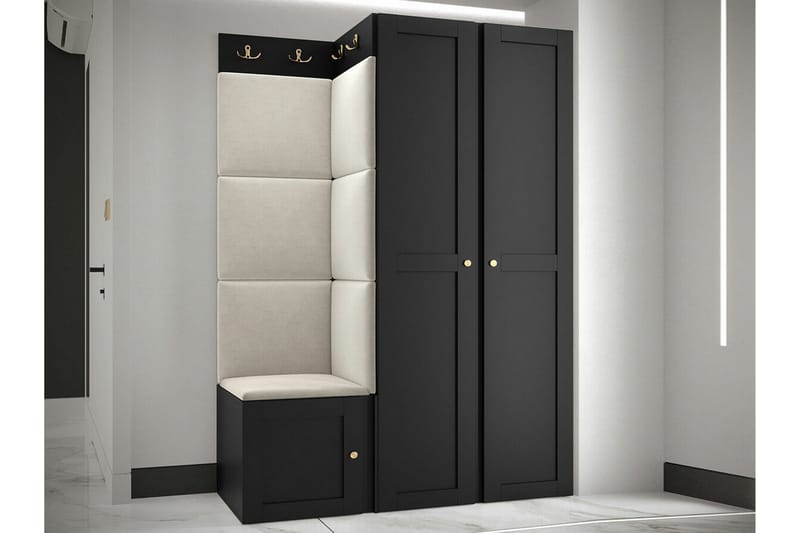 Dunvegan Highboard Black - Förvaring - Skåp - Förvaringsskåp